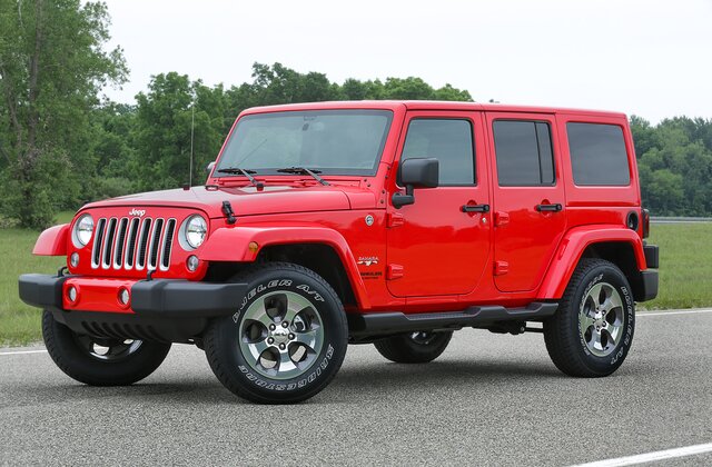How much does a 4 door Jeep Wrangler weigh