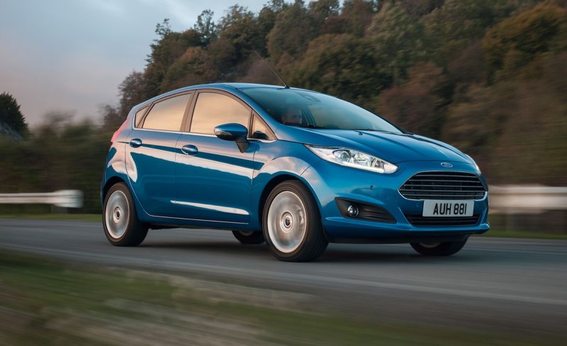 How much does a Ford Fiesta weigh