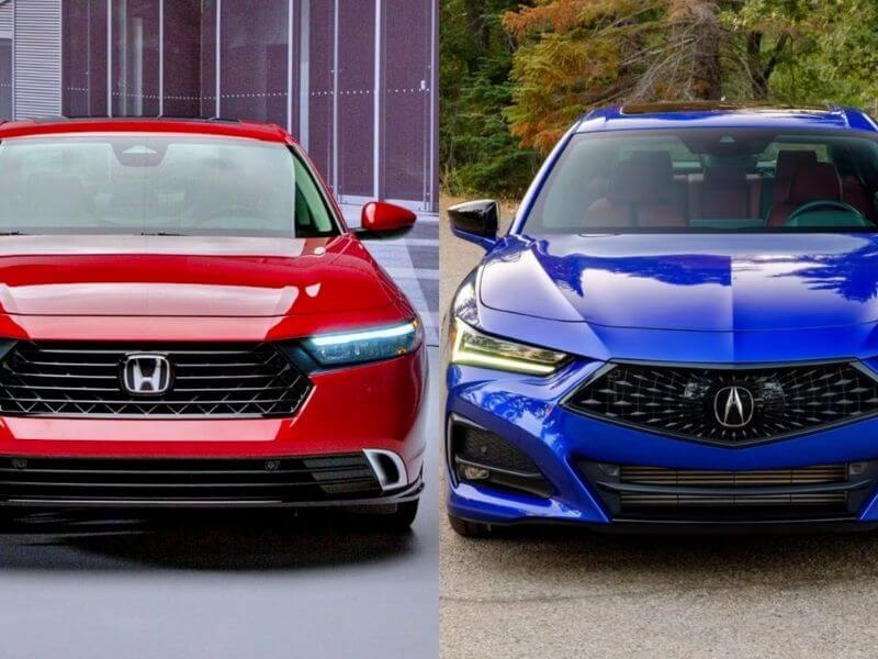 Acura and Honda the same