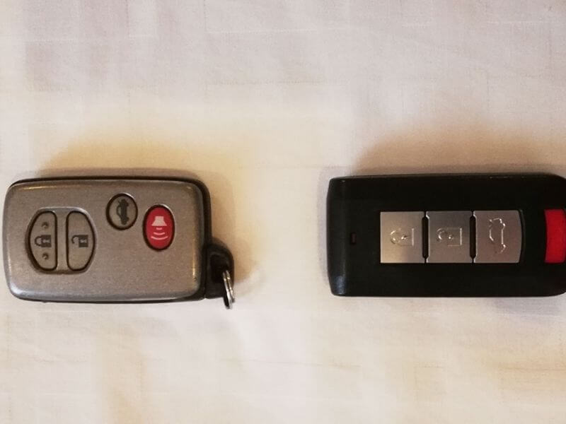 car key Battery Toyota
