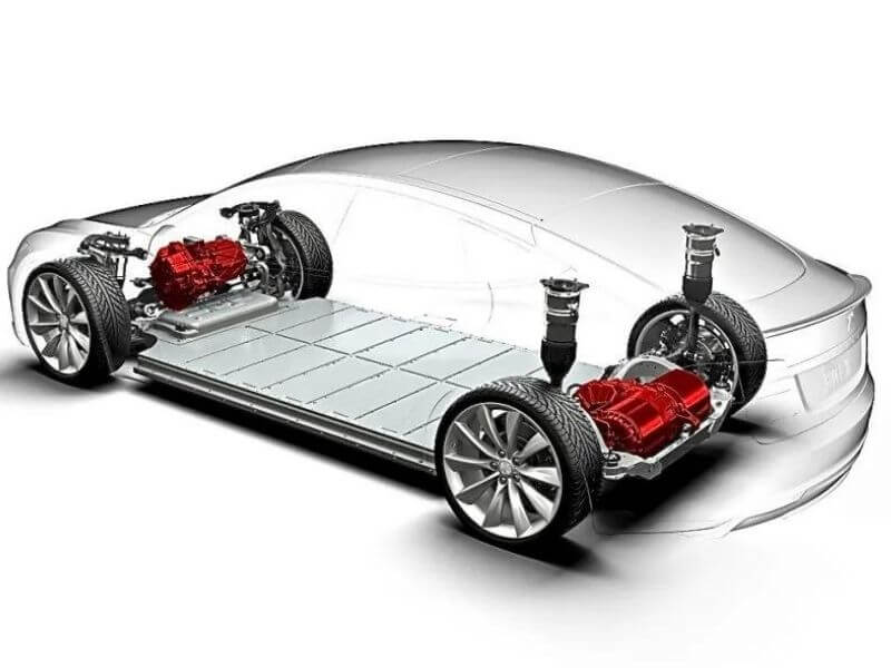  Dual Motor Mean on a Tesla