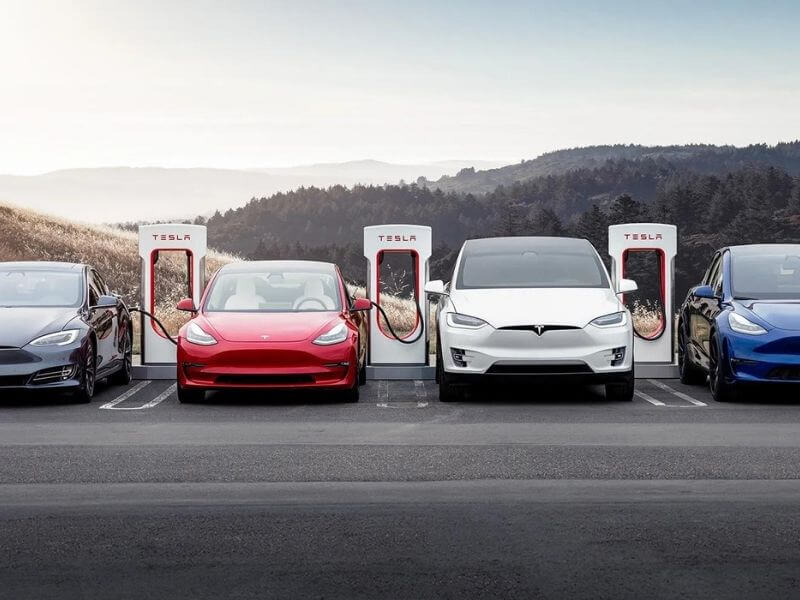 Tesla Superchargers free