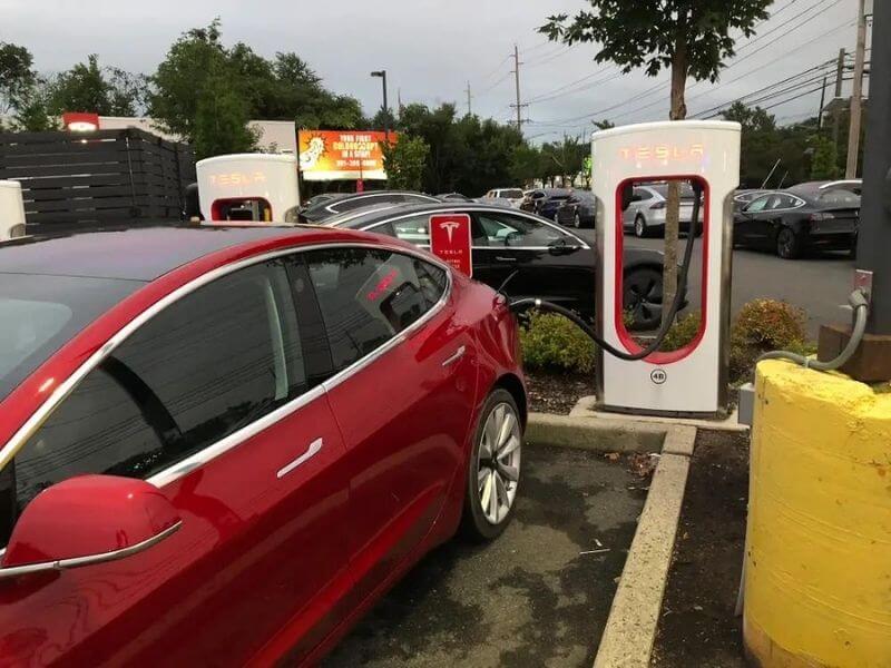  Teslas use Gas