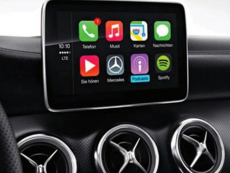  Mercedes have Apple Carplay