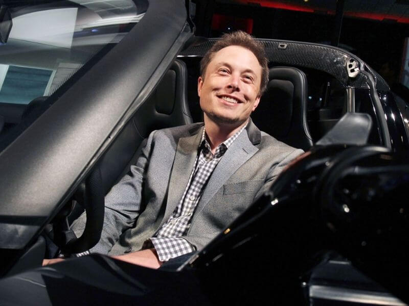 Tesla does Elon Musk own