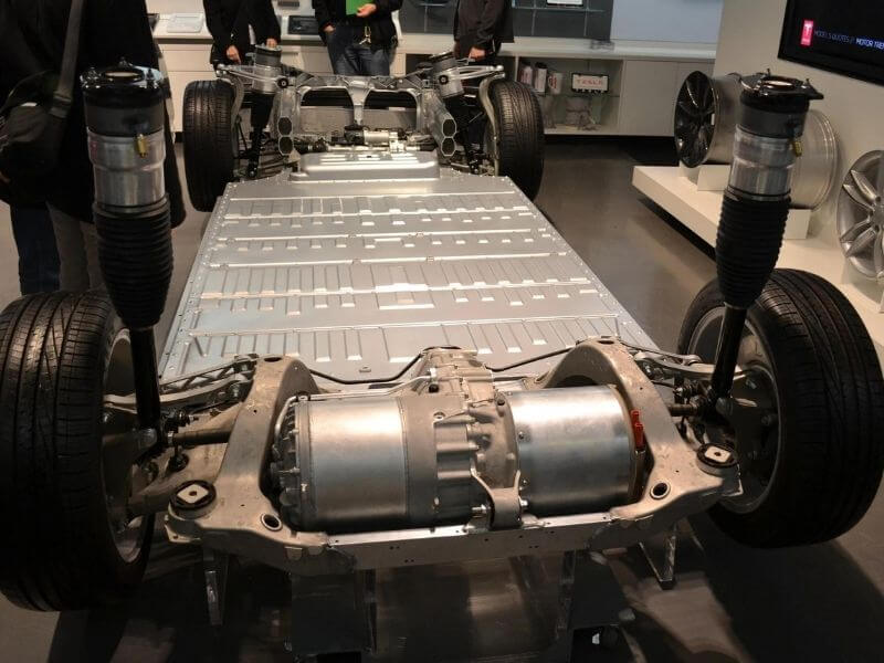 Lithium is in a Tesla Battery