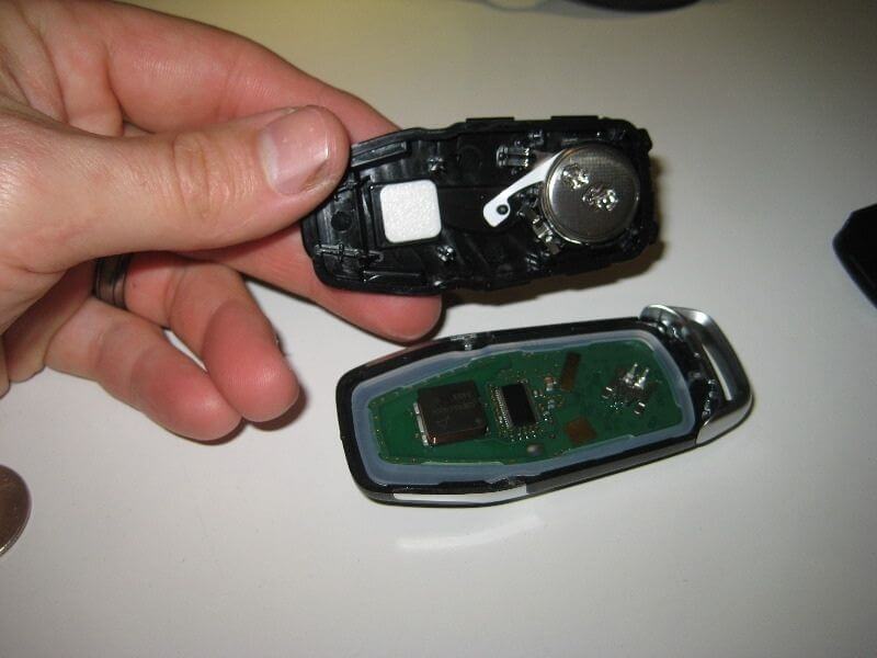 Battery in the Ford Key fob