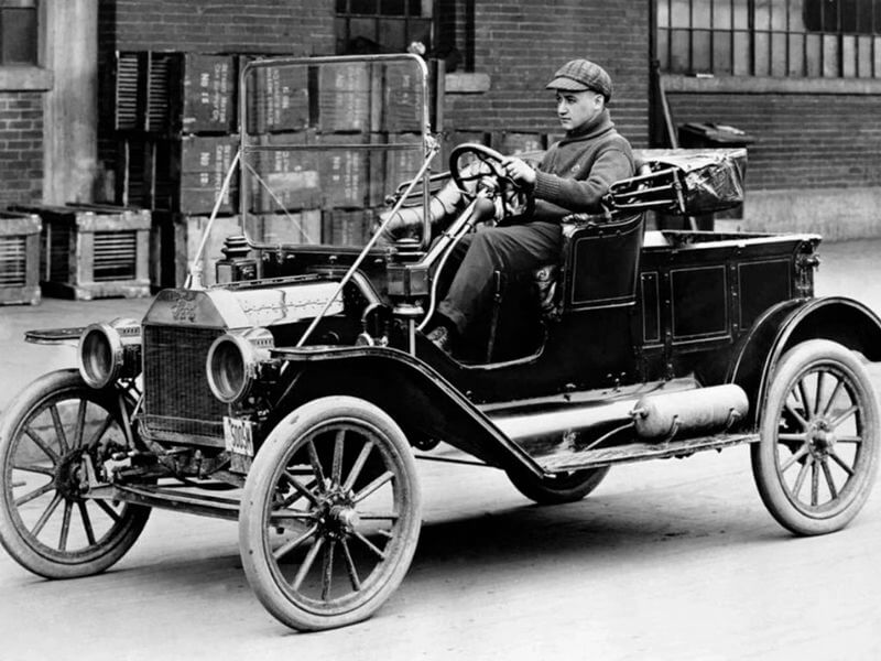 The Ford Model T made